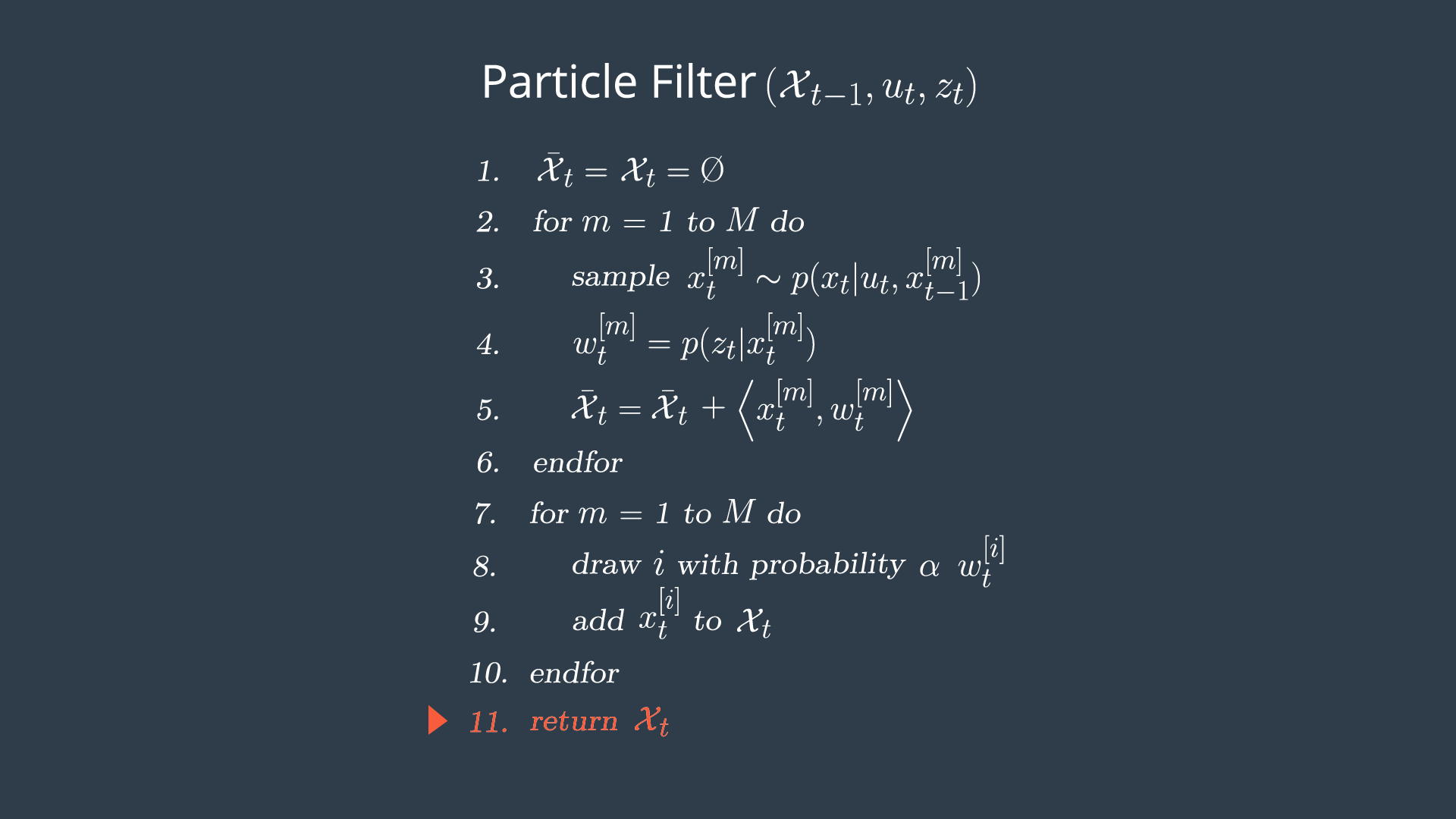 Return New Particle Set